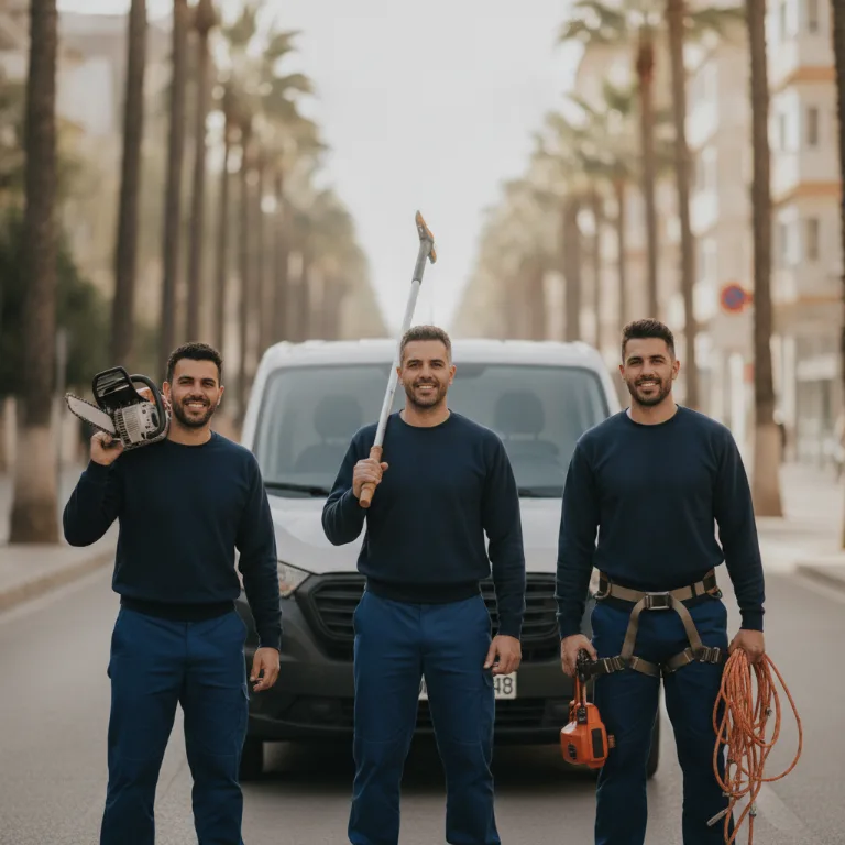 Tala de Árboles equipo en Telde